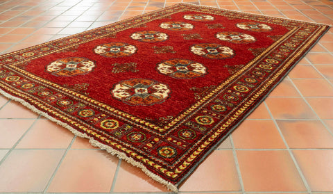 Handmade Afghan Ersari rug - 306974
