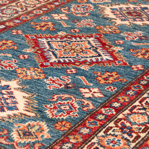 Handmade fine Afghan Kazak rug - 307035