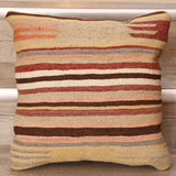Small Handmade Turkish kilim cushion - 307207