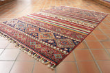 Handmade Afghan Kharjeen rug - 307497