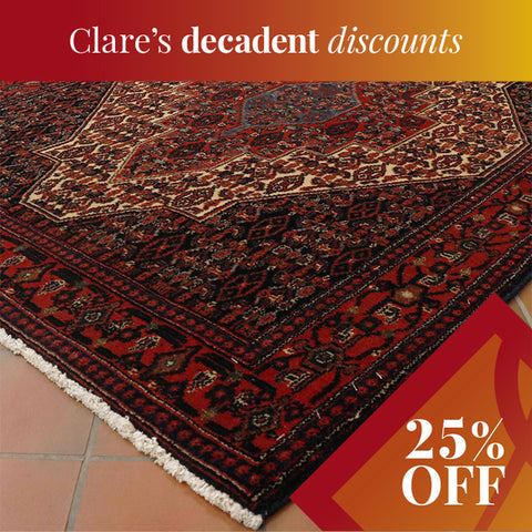 Handmade Oriental Senneh rug - 307614