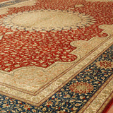 Extra fine handmade Persian Qum carpet - 307656