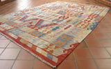 Handmade Afghan Kilim - 307701b