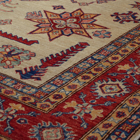 Handmade Afghan Kazak rug -307798