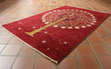 Handmade Afghan Loribaft rug - 307817