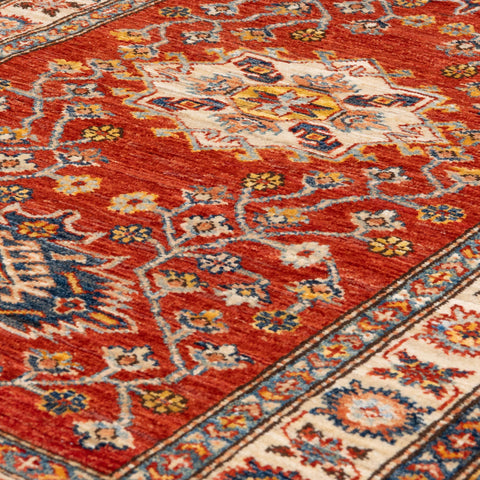 Handmade fine Afghan Kazak rug - 307900