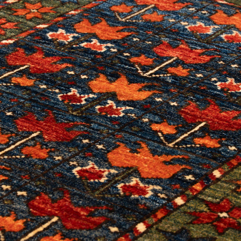 Handmade Afghan Ersari rug - 307952
