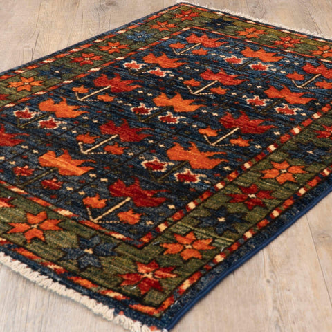 Handmade Afghan Ersari rug - 307952