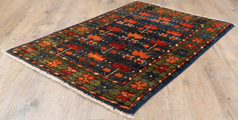 Handmade Afghan Ersari rug - 307952