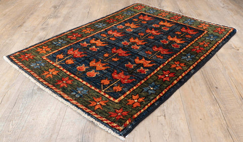 Handmade Afghan Ersari rug - 307956