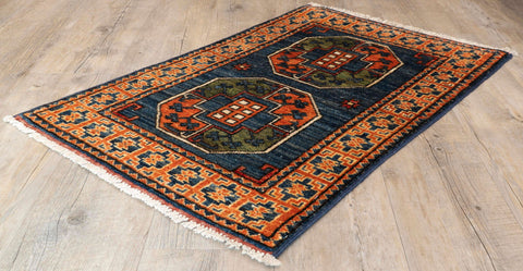 Handmade Afghan Ersari rug - 307959