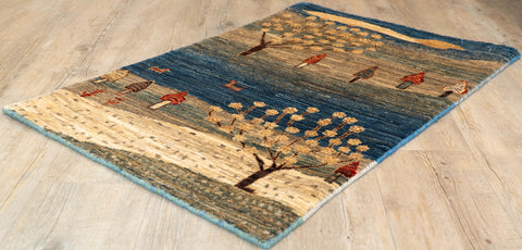 Handmade Afghan Luri Gabbeh rug - 307968