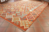 Handmade Afghan Kilim - 307991