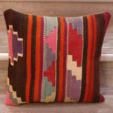 Small Handmade Turkish kilim cushion - 308038