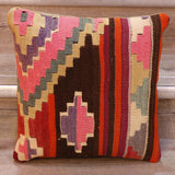 Small Handmade Turkish kilim cushion - 308039