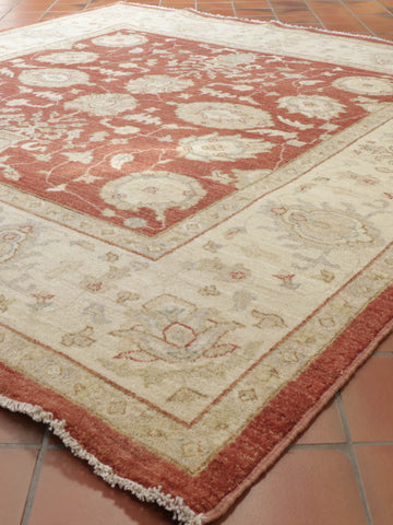 Handmade Afghan Ziegler square rug - 308070
