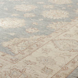 Square handmade Afghan Ziegler rug - 308071