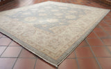 Square handmade Afghan Ziegler rug - 308071