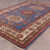 Handmade fine Afghan Kazak rug - 308093