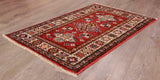 Handmade Afghan Kazak rug - 308099