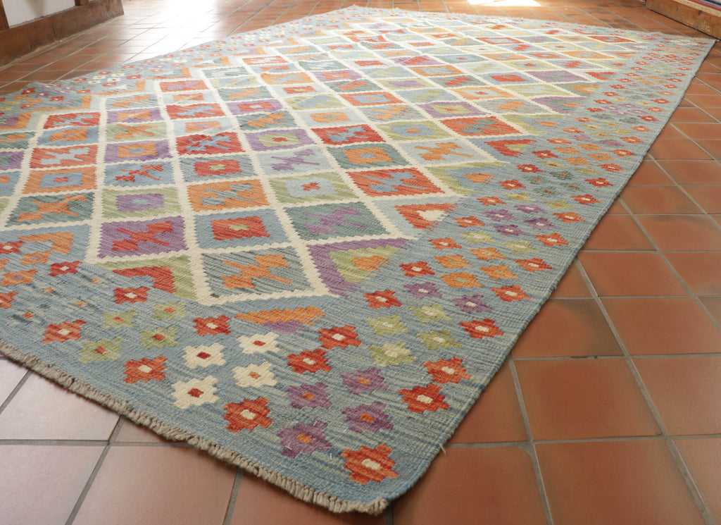 Handmade Afghan Kilim rug - 308113