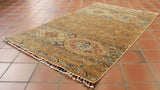 Handmade fine Afghan Samarkand rug - 308174