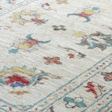 Handmade modern Afghan Ziegler rug - 308252