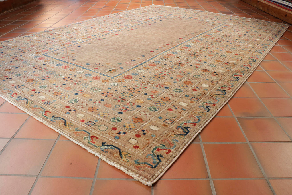 Handmade extra fine Afghan Kazak rug - 308264