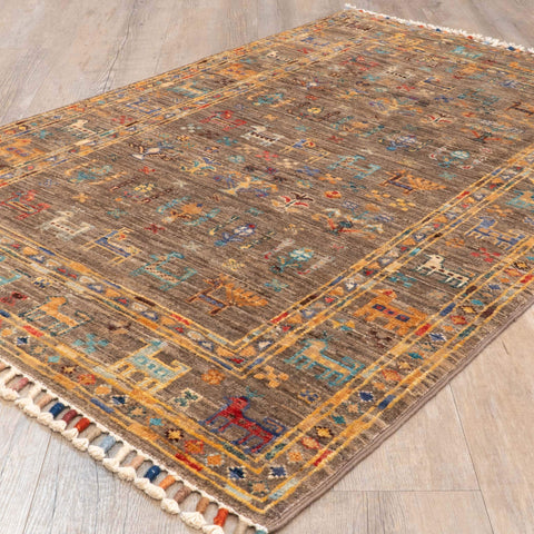 Handmade Afghan Samarkand rug - 308288