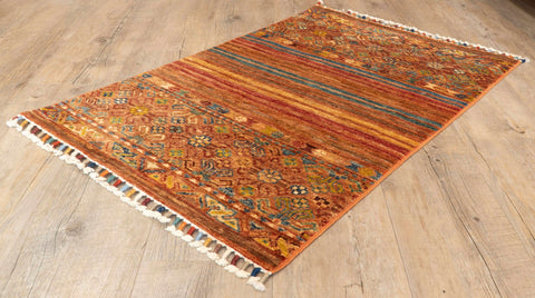Handmade Afghan Samarkand rug - 308291