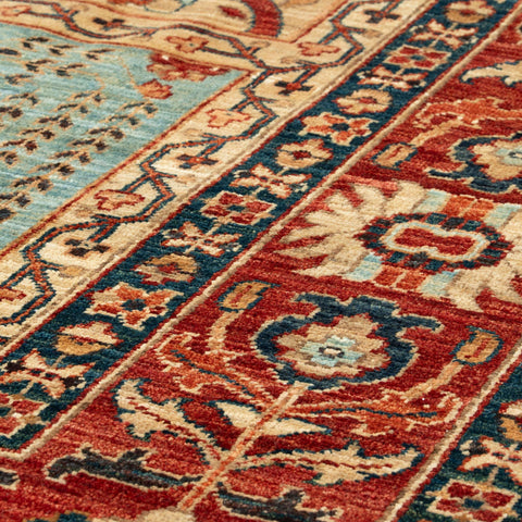 Handmade Afghan Choeb Rang carpet - 308338
