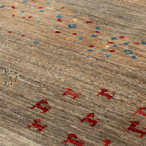 Handmade Afghan Loribaft rug - 308390