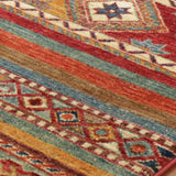 Handmade Afghan Kharjeen square rug - 308453