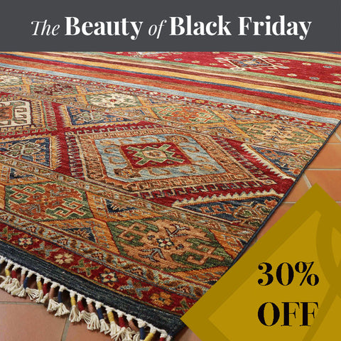 Handmade Afghan Kharjeen carpet - BF308521