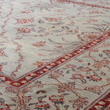 Handmade extra fine Afghan Aryana square rug - 308539