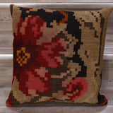 Large Handmade Moldovan kilim cushion - 308581