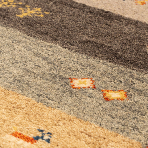 Handmade Indo Persian Gabbeh mat - 308648