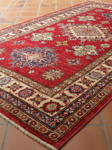 Handmade Afghan Kazak rug - 308689