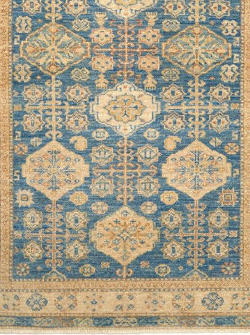 Handmade Extra Fine Afghan Kazak rug - 308737