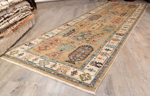 Handmade Fine Afghan Tribal runner - 308779