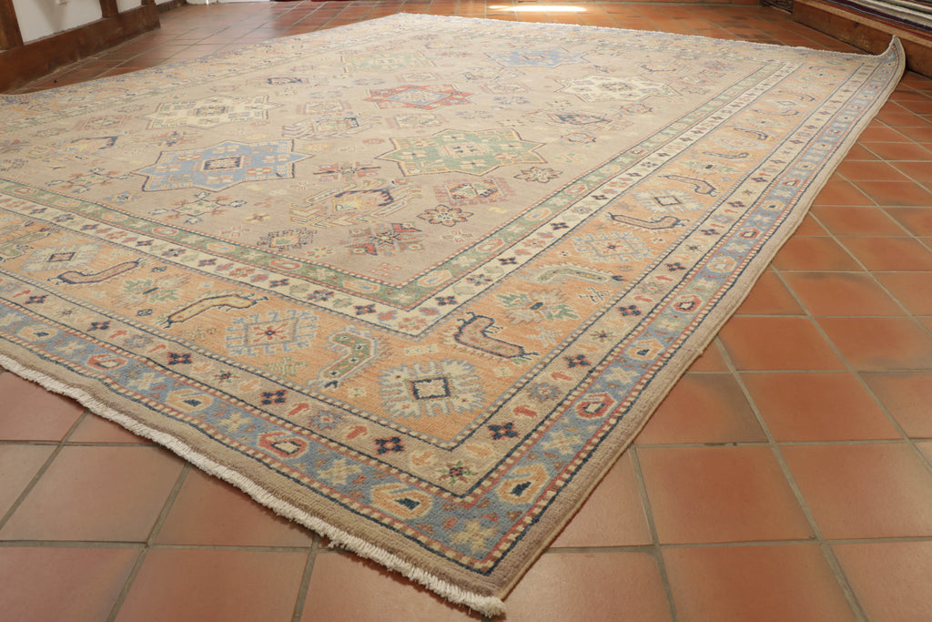 Handmade Comm Afghan Kazak carpet - 308821