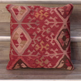 Small Handmade Turkish kilim cushion - 308886