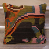 Large Handmade Moldovan kilim cushion - 309011d