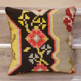 Large Handmade Moldovan kilim cushion - 309011o