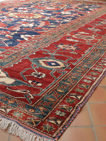 Handmade Afghan Kazak carpet - 309016