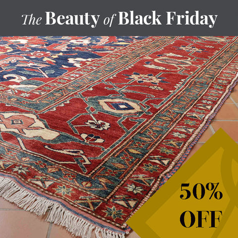 Handmade Afghan Kazak carpet - BF309016