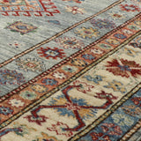 Handmade fine Afghan Kazak rug - 309021