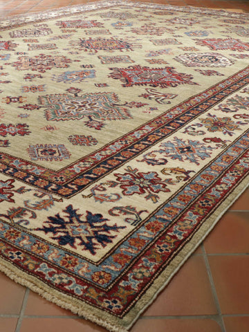 Handmade fine Afghan Kazak carpet - 309033