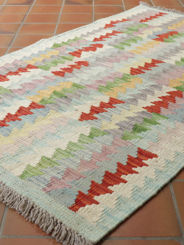 Handmade Afghan Kilim - 309050