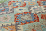 Handmade Afghan Kilim rug - 309052